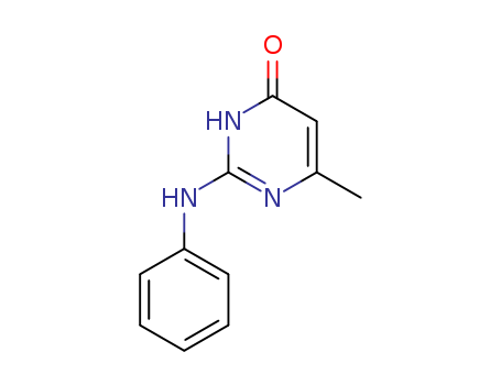 2-anilino-6-methyl-1H-pyrimidin-4-one cas  50427-08-2