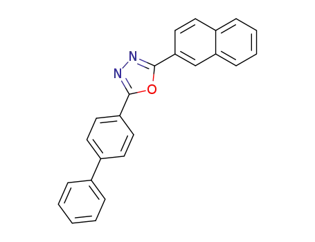 2-(1,1′-ビフェニル-4-イル)-5-(2-ナフタレニル)-1,3,4-オキサジアゾール