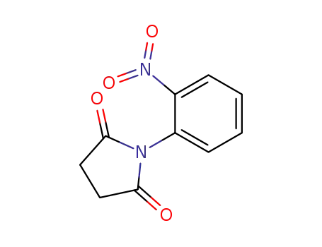 Molecular Structure of 18377-52-1 (2,5-Pyrrolidinedione, 1-(2-nitrophenyl)-)