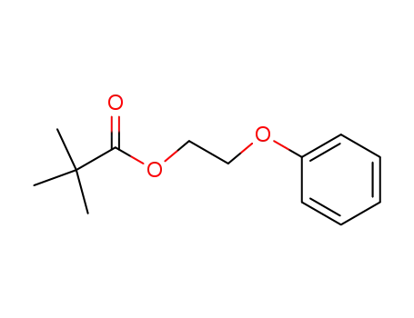 Molecular Structure of 58214-99-6 (2-phenoxyethyl pivalate)