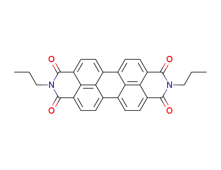 Molecular Structure of 59442-38-5 (2,9-Dipropyl-anthra2,1,9-def:6,5,10-d'e'f'diisoquinoline-1,3,8,10-tetrone)