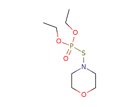 Molecular Structure of 56341-75-4 (O,O-diethyl S-morpholino phosphorothioate)
