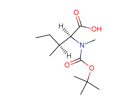 (2S,3S)-2-((tert-Butoxycarbonyl)(methyl)amino)-3-methylpentanoic acid