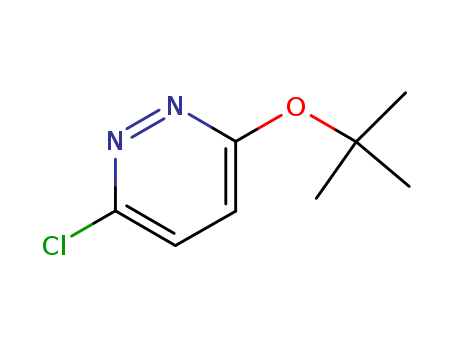 Pyridazine,3-chloro-6-(1,1-dimethylethoxy)- cas  17321-24-3