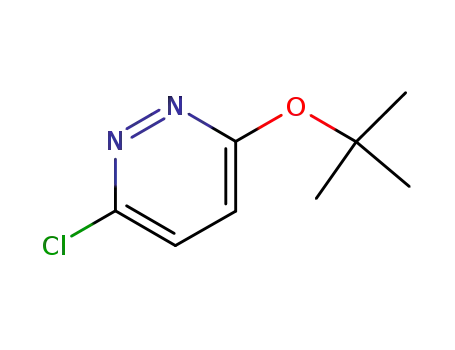 Molecular Structure of 17321-24-3 (3-(TERT-BUTOXY)-6-CHLOROPYRIDAZINE)