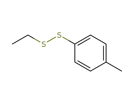 Molecular Structure of 61565-48-8 (Disulfide, ethyl 4-methylphenyl)