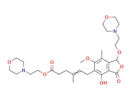 Molecular Structure of 1094322-91-4 (1-[2-(4-Morpholinyl)ethoxy])