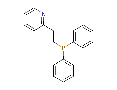 Molecular Structure of 10150-27-3 (2-[2-(DIPHENYLPHOSPHINO)ETHYL]PYRIDINE)