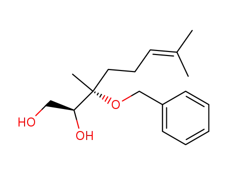(2S,3R)-3-Benzyloxy-3,7-dimethyl-oct-6-ene-1,2-diol