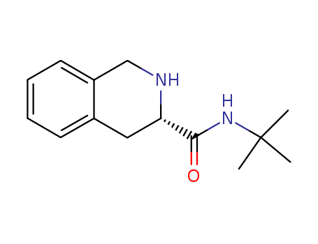 3-Isoquinolinecarboxamide,N-(1,1-dimethylethyl)-1,2,3,4-tetrahydro-, (3S)-