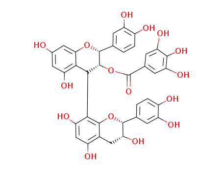 Molecular Structure of 82916-01-6 (Proanthocyanidin B6)