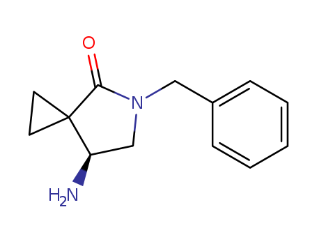 (S)-7-AMINO-5-BENZYL-4-OXO-5-AZASPIRO[2.4]HEPTANE