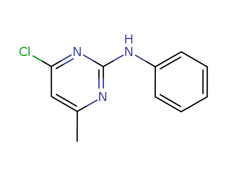2-Pyrimidinamine,4-chloro-6-methyl-N-phenyl- cas  6967-54-0