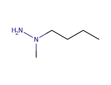 Molecular Structure of 20240-62-4 (1-METHYL-2-N-BUTYLHYDRAZINE)