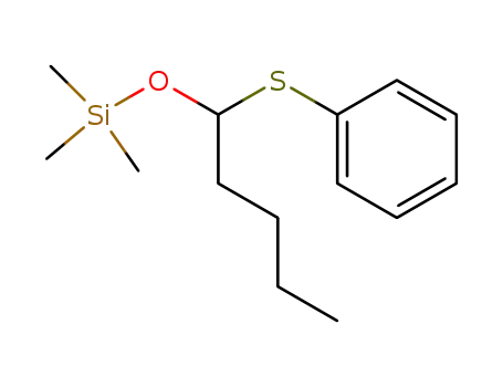 1-<(trimethylsilyl)oxy>pentyl phenyl sulfide