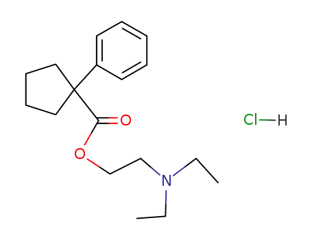 Molecular Structure of 125-85-9 (caramiphen hydrochloride)