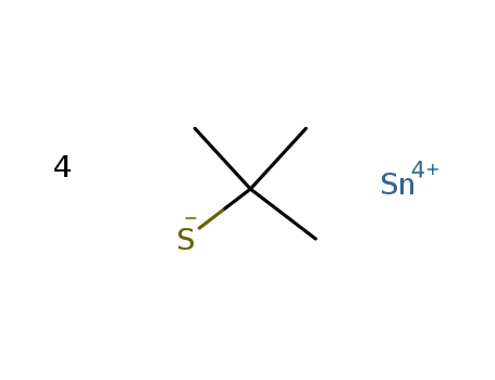 2-Propanethiol,2-methyl-, tin(4+) salt (8CI,9CI) cas  16528-55-5
