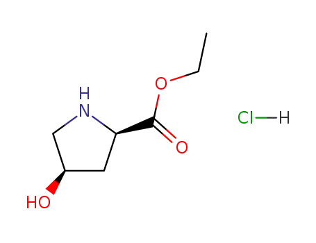 (2R,4R)-2-ethoxycarbonyl-4-hydroxypyrrolidine hydrochloride