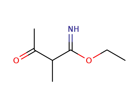 Molecular Structure of 857728-49-5 (2-methyl-3-oxo-butyrimidic acid ethyl ester)