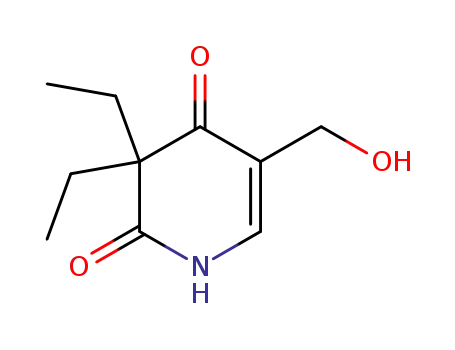 2,4(1H,3H)-Pyridinedione, 3,3-diethyl-5-(hydroxymethyl)-