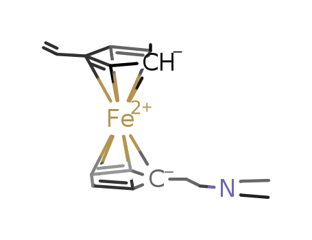 1-[2-diethylamino]ethyl-1'-ethenylferrocene