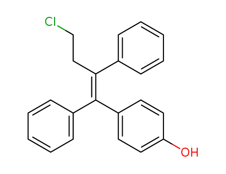 Phenol, 4-(4-chloro-1,2-diphenyl-1-butenyl)-, (Z)-