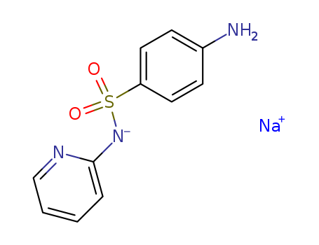 Benzenesulfonamide,4-amino-N-2-pyridinyl-, sodium salt (1:1)