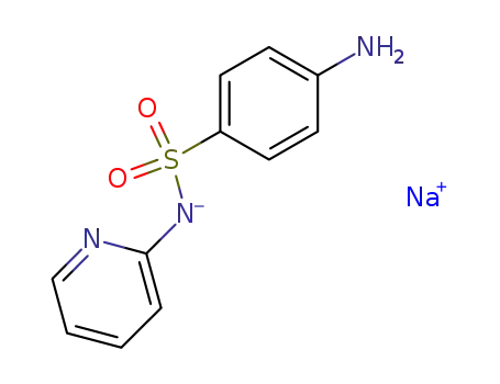 Molecular Structure of 127-57-1 (sulfapyridine sodium)