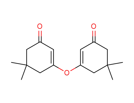 Molecular Structure of 105787-68-6 (2-Cyclohexen-1-one, 3,3'-oxybis[5,5-dimethyl-)