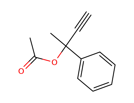 Molecular Structure of 15963-07-2 (3-Phenyl-3-acetoxy-1-butyne)