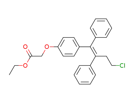 (Z)-[4-(4-Chloro-1,2-diphenylbut-1-enyl]phenoxy)acetic Acid Ethyl Ester