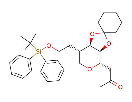 Molecular Structure of 75452-42-5 (C<sub>32</sub>H<sub>44</sub>O<sub>5</sub>Si)