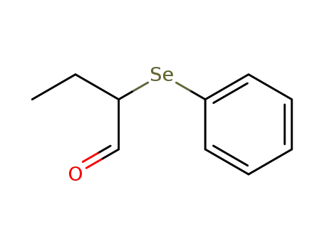 Molecular Structure of 61759-12-4 (Butanal, 2-(phenylseleno)-)