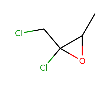 Molecular Structure of 187399-76-4 (Oxirane,  2-chloro-2-(chloromethyl)-3-methyl-)