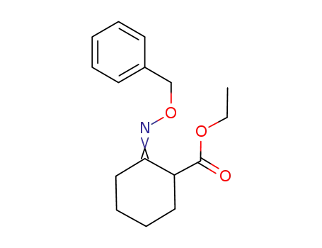 2-benzyloxyimino-cyclohexanecarboxylic acid ethyl ester