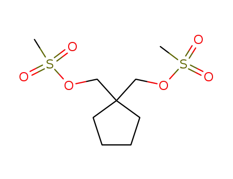 Molecular Structure of 62161-65-3 (1,1-Cyclopentanedimethanol, dimethanesulfonate)