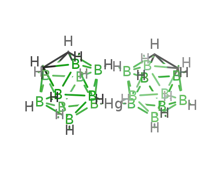 bis(1,2-dicarba-closo-dodecaboran<sup>(12)</sup>-yl-1)mercury