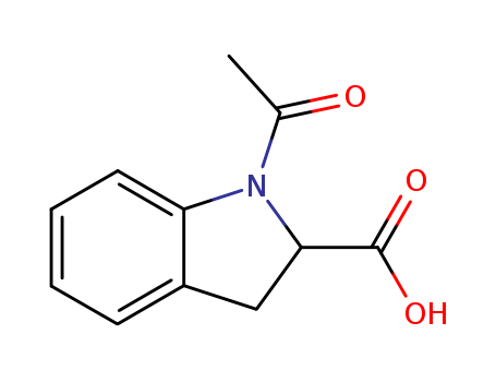 N-Acetylindoline-2-Carbocylic acid