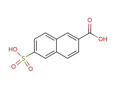 Molecular Structure of 65492-66-2 (2-Naphthalenecarboxylic acid, 6-sulfo-)