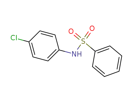 Molecular Structure of 4750-28-1 (N-(4-Chlorophenyl)benzenesulfonamide)