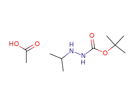 1-(isopropyl)-2-tert-butoxycarbonylhydrazine acetate