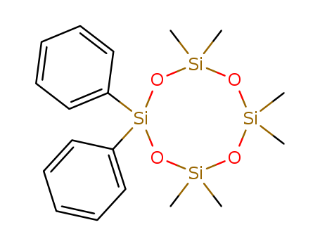 Cyclotetrasiloxane,2,2,4,4,6,6-hexamethyl-8,8-diphenyl-