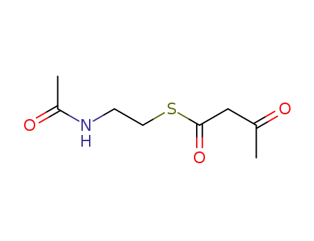 Molecular Structure of 23255-41-6 (S-[2-(acetylamino)ethyl] 3-oxobutanethioate)