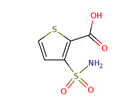 3-(aminosulfonyl)-2-thiophenecarboxylic acid(SALTDATA: H2O)