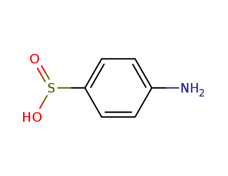 4-amino benzene sulfinic acid