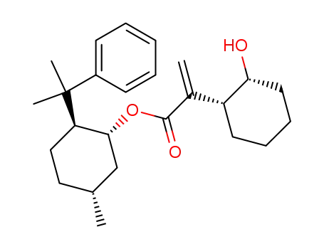 2-((1R,2S)-2-Hydroxy-cyclohexyl)-acrylic acid (1R,2S,5R)-5-methyl-2-(1-methyl-1-phenyl-ethyl)-cyclohexyl ester