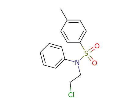 <i>N</i>-(2-chloro-ethyl)-toluene-4-sulfonanilide