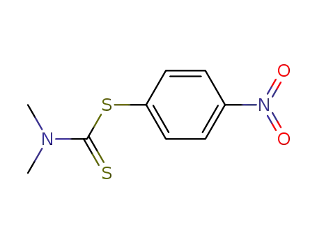 Molecular Structure of 16913-63-6 (4-nitrophenyl dimethyldithiocarbamate)