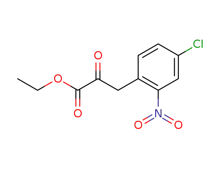 3-(4-chloro-2-nitro-phenyl)-2-oxo-propionic acid ethyl ester