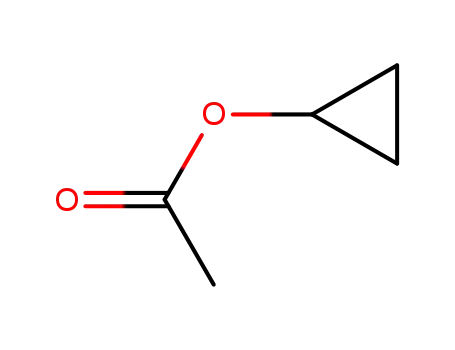 Molecular Structure of 4606-06-8 (Cyclopropanol, acetate)